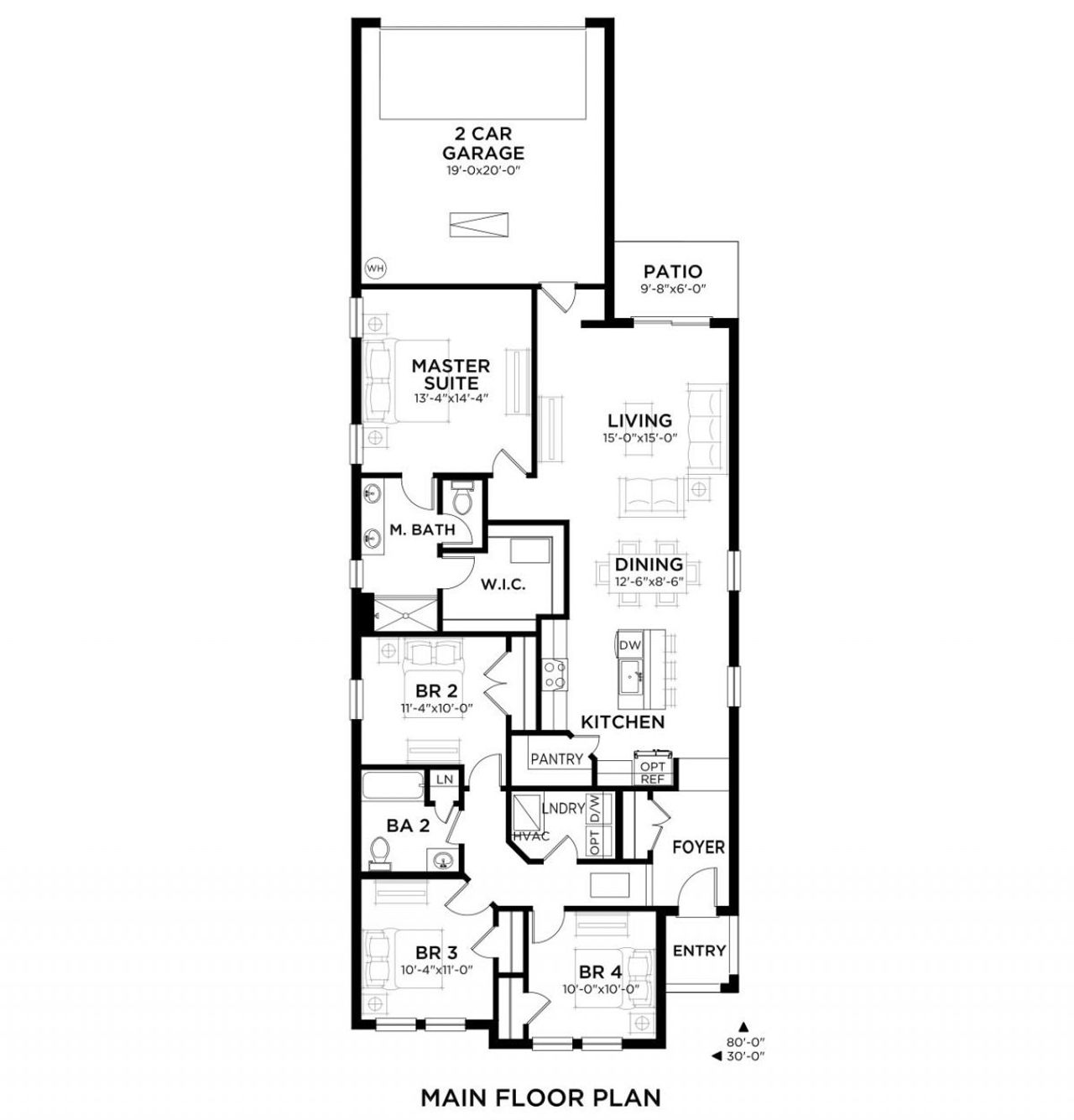 Representative exterior photo of a completed home built from the Oceano by Casa Fresca Homes in Harmony at Lake Eloise, Winter Haven, FL (Image 2).