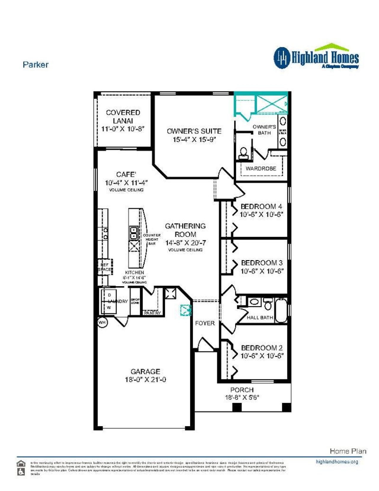 Parker - Home Layout