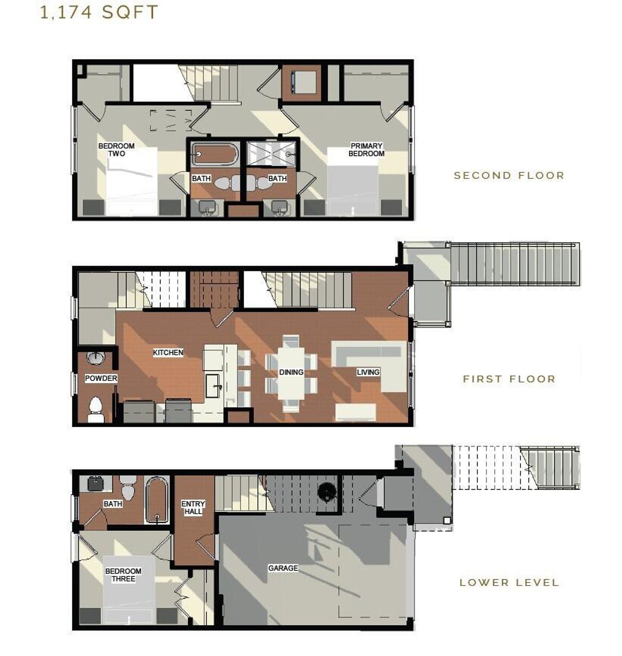 2D floor plan layout of this home in , Mount Pleasant, SC (Image 2).