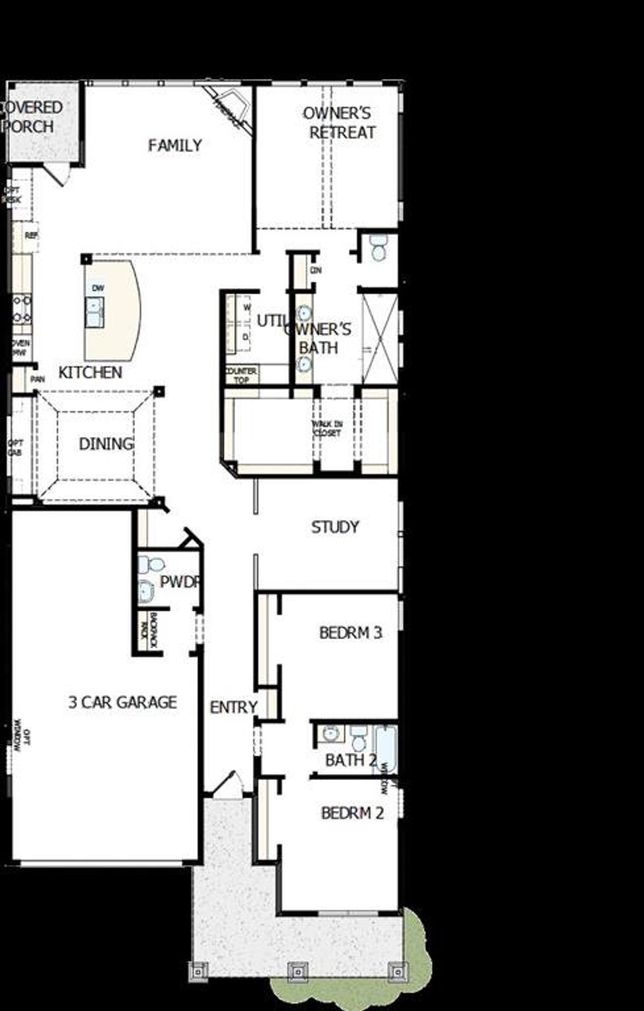 View of home floor plan