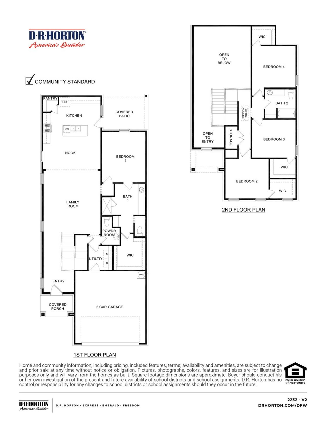 2D floor plan layout of this home in Elevon, Lavon, TX (Image 2). 2D floor plan layout of this home in Elevon, Lavon, TX (Image 2).