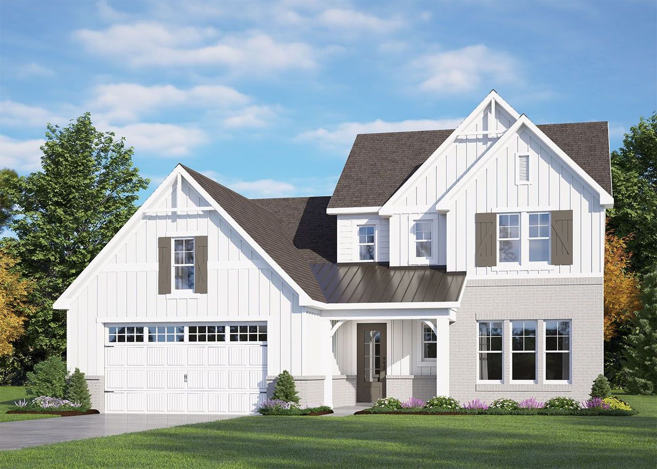 Representative exterior photo of a completed home built from the The Chandler by RobuckHomes in Baylee Ridge, Selma, NC (Image 2).