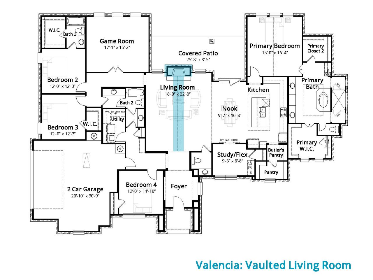 2D floor plan layout of this home in Byrum Ranch, Venus, TX (Image 2). 2D floor plan layout of this home in Byrum Ranch, Venus, TX (Image 2).