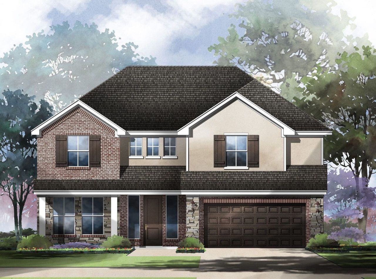 Segovia Floor Plan Floor plan in Parmer Ranch, Georgetown | Sitterle Homes Elevation B Segovia Floor Plan Floor plan in Parmer Ranch, Georgetown | Sitterle Homes Elevation B