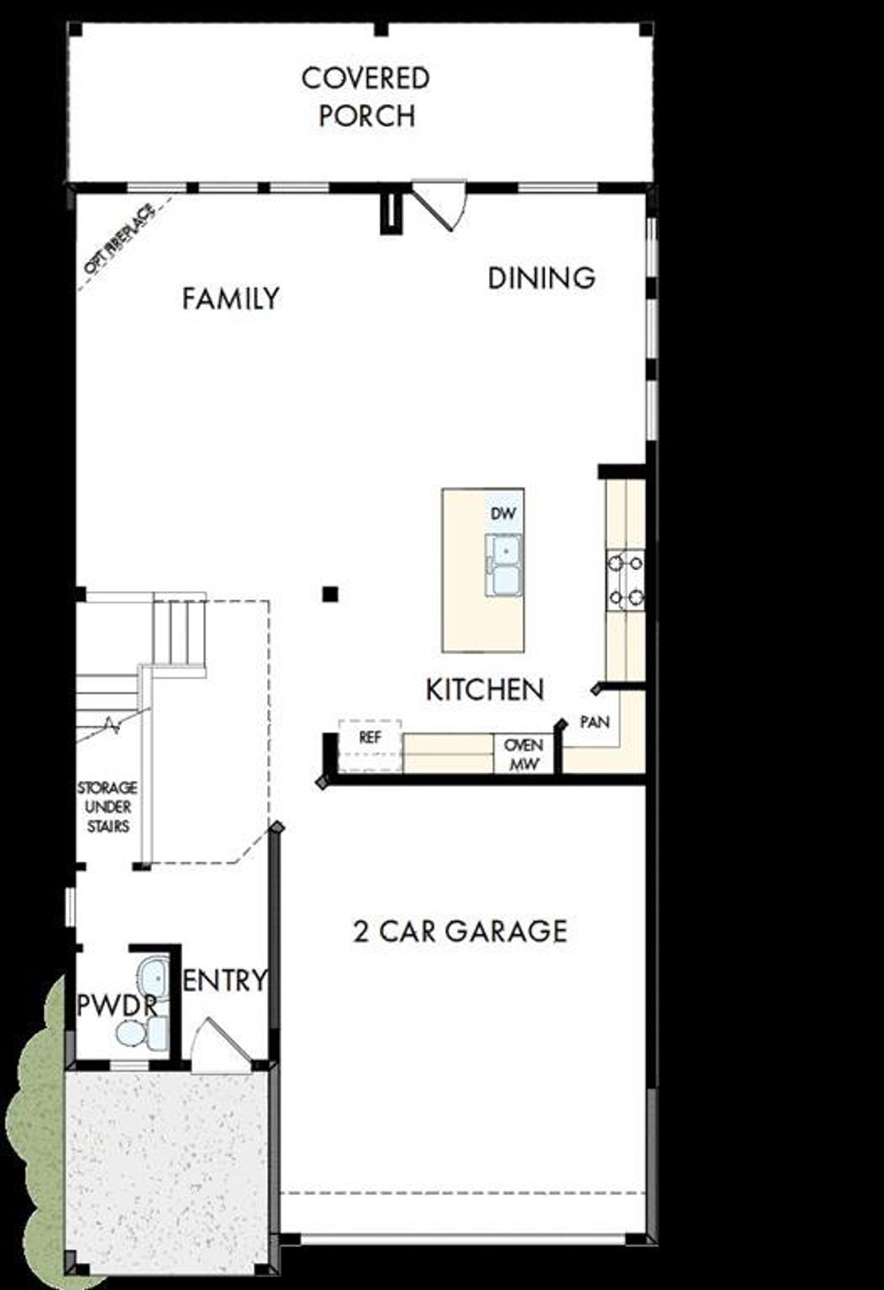 View of home floor plan