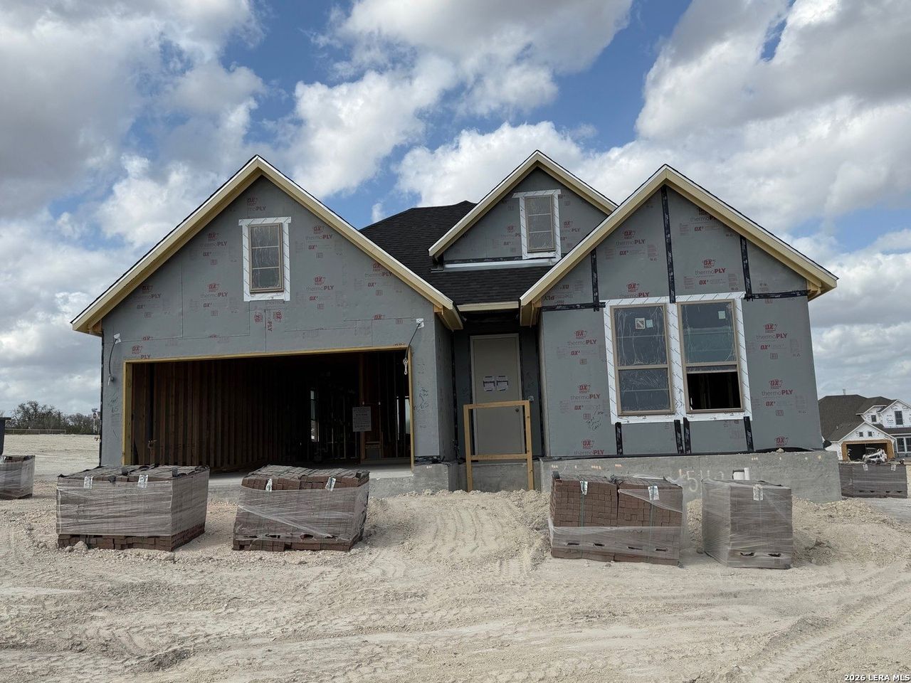 In-progress construction of a new home in Ladera - 50s, San Antonio, TX (Image 2). In-progress construction of a new home in Ladera - 50s, San Antonio, TX (Image 2).