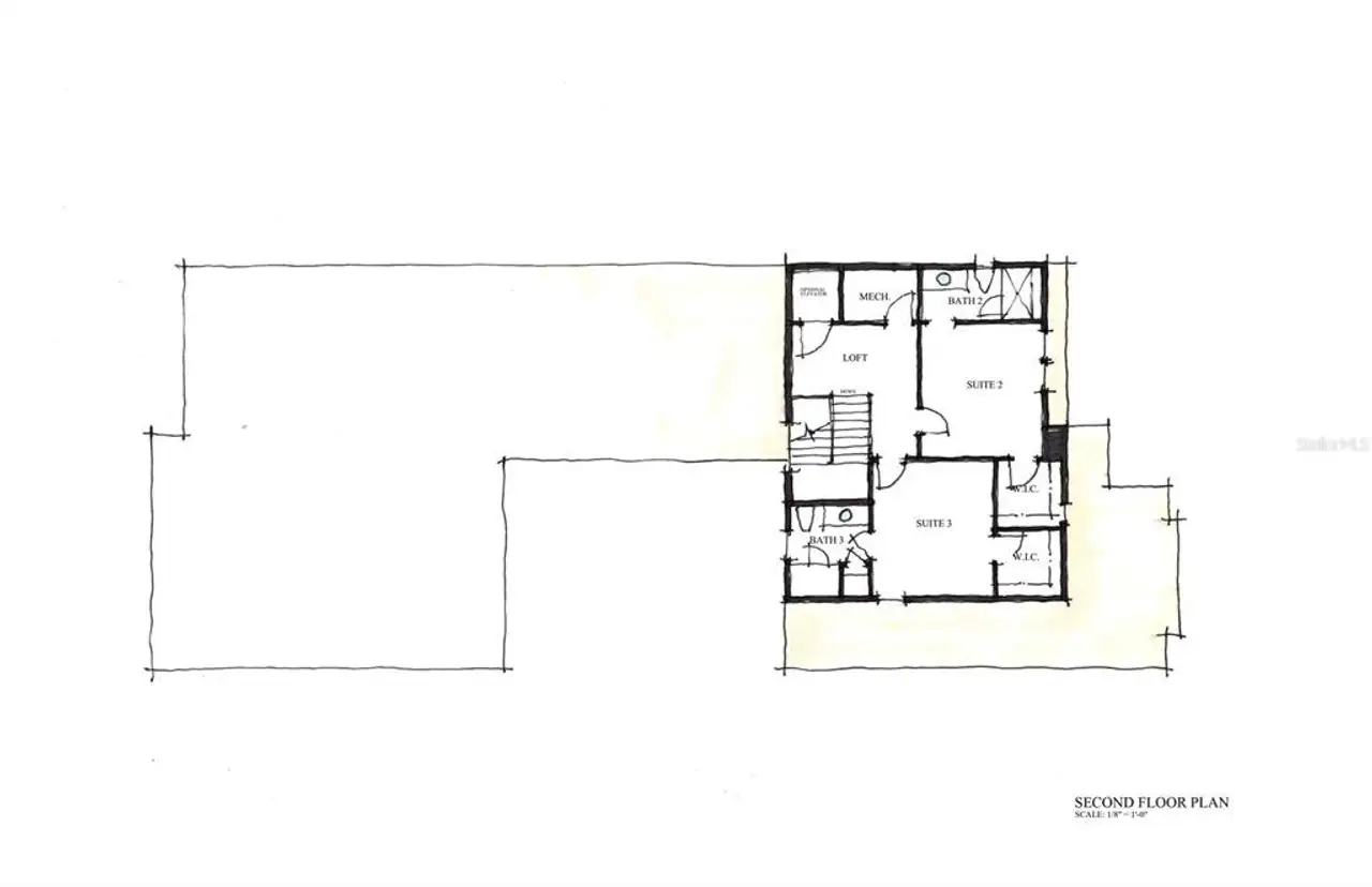 2D floor plan layout of this home in , Mount Dora, FL (Image 2).