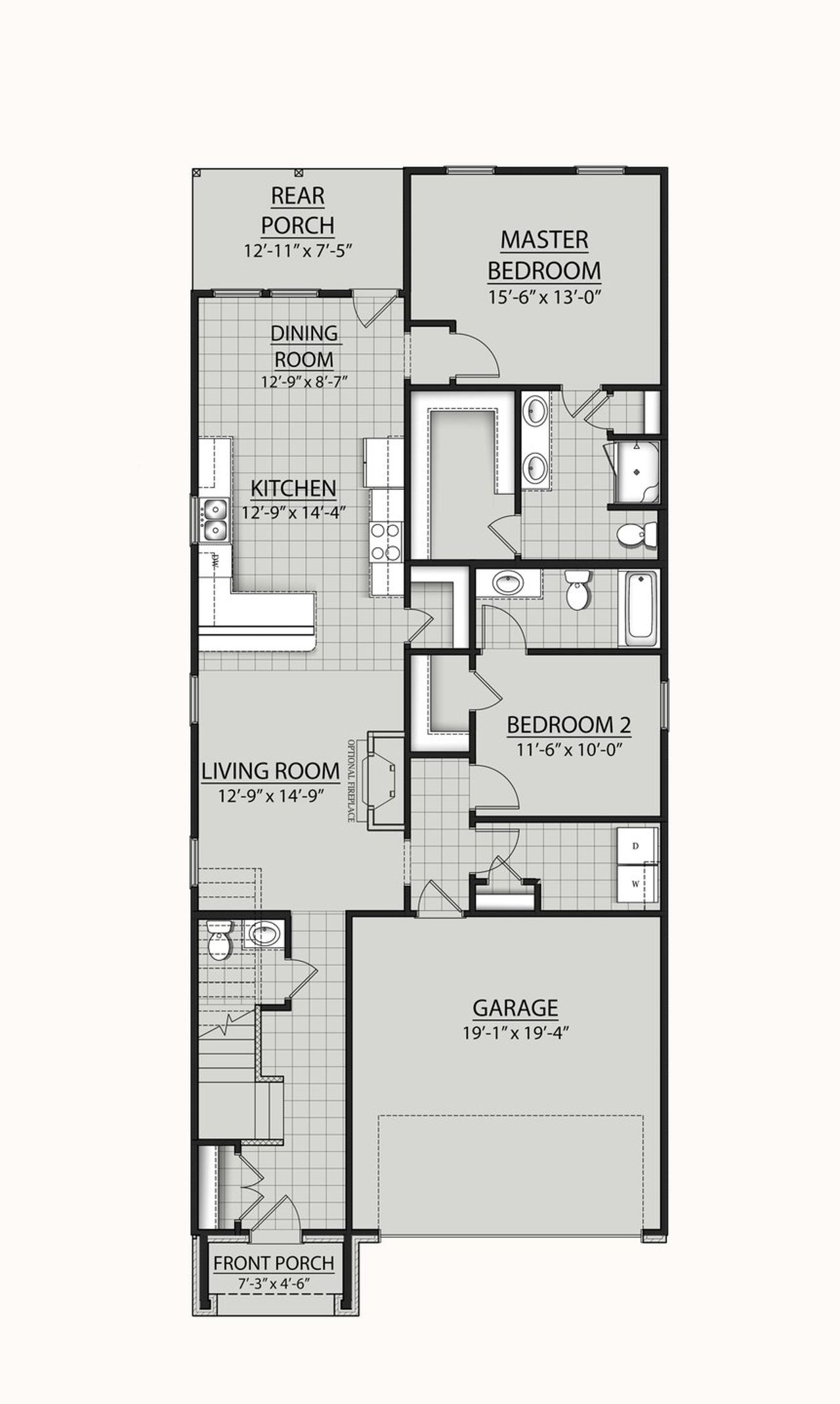 The Barberton II G Floor Plan by DSLD Homes The Barberton II G Floor Plan by DSLD Homes