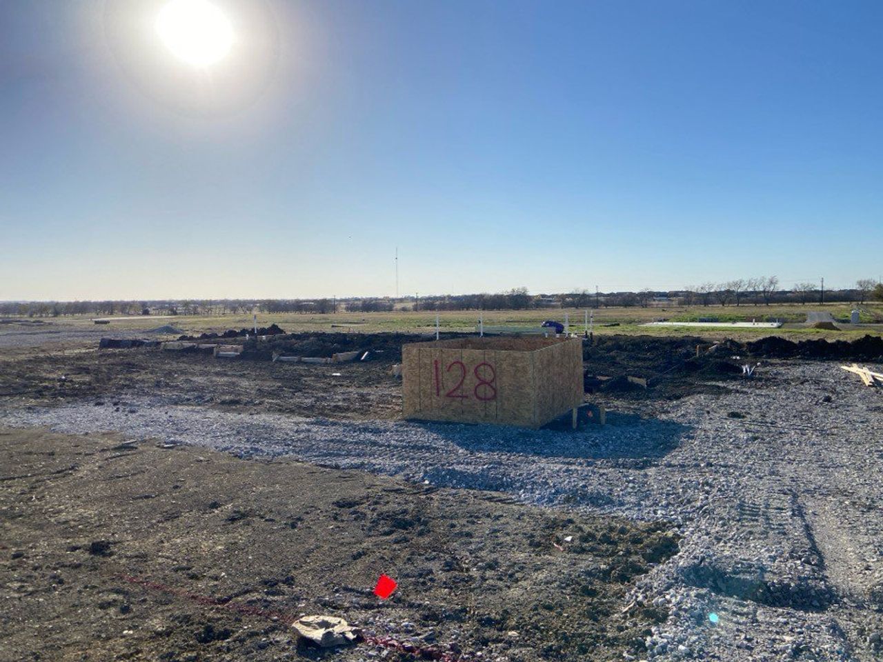 Site preparation for new homesites in Hillview Addition, Decatur (Image 2).