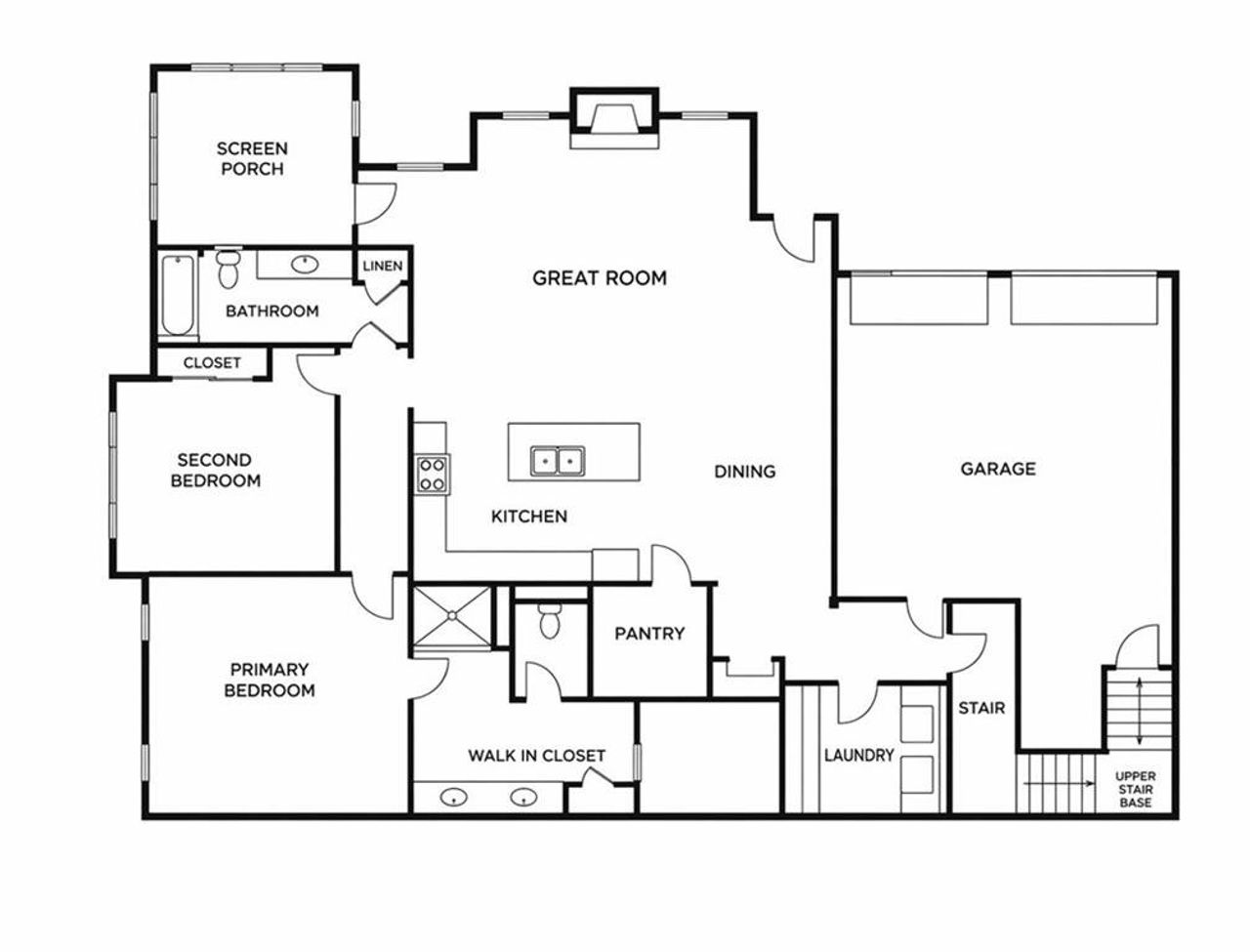 2D floor plan layout of this home in , Marble Hill, GA (Image 2).