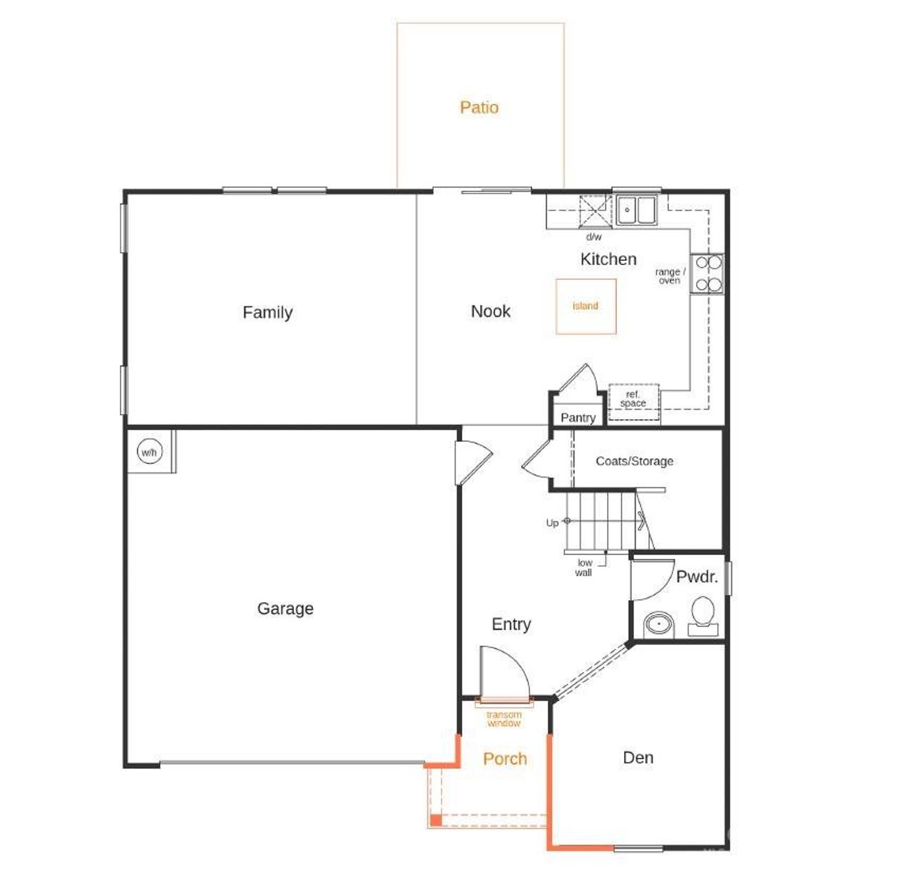 1st Floor Layout