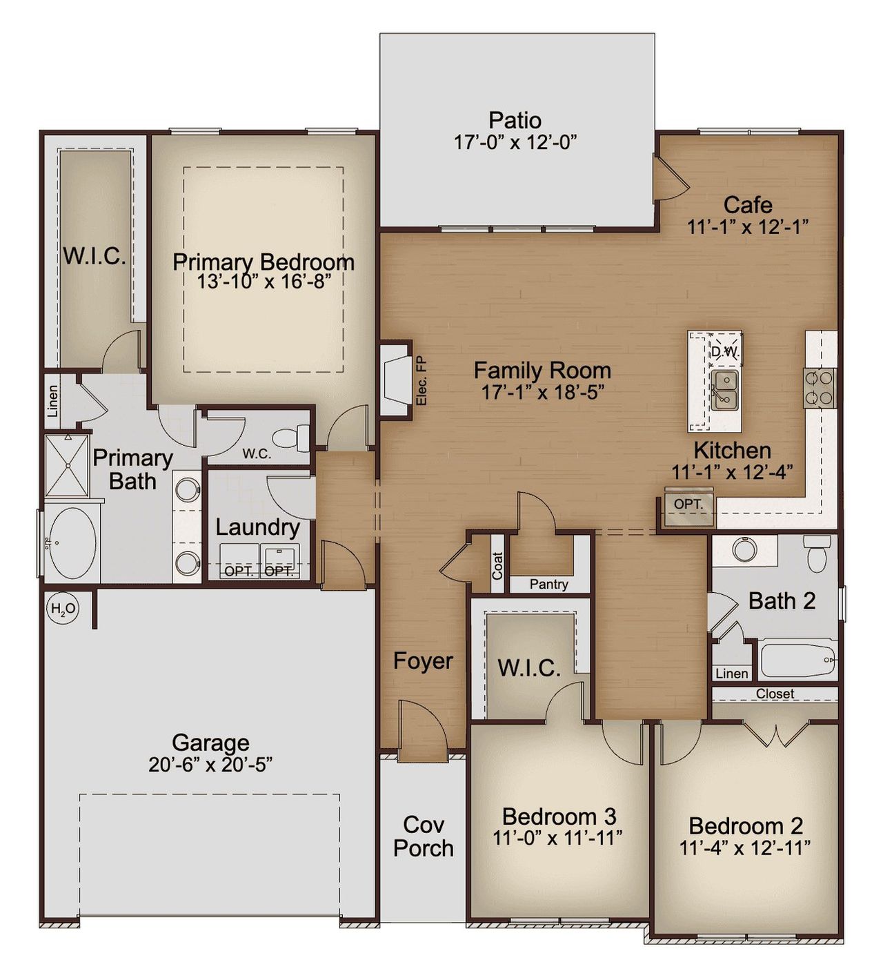 2D floor plan layout of this home in Hellen Valley, Braselton, GA (Image 2). 2D floor plan layout of this home in Hellen Valley, Braselton, GA (Image 2).