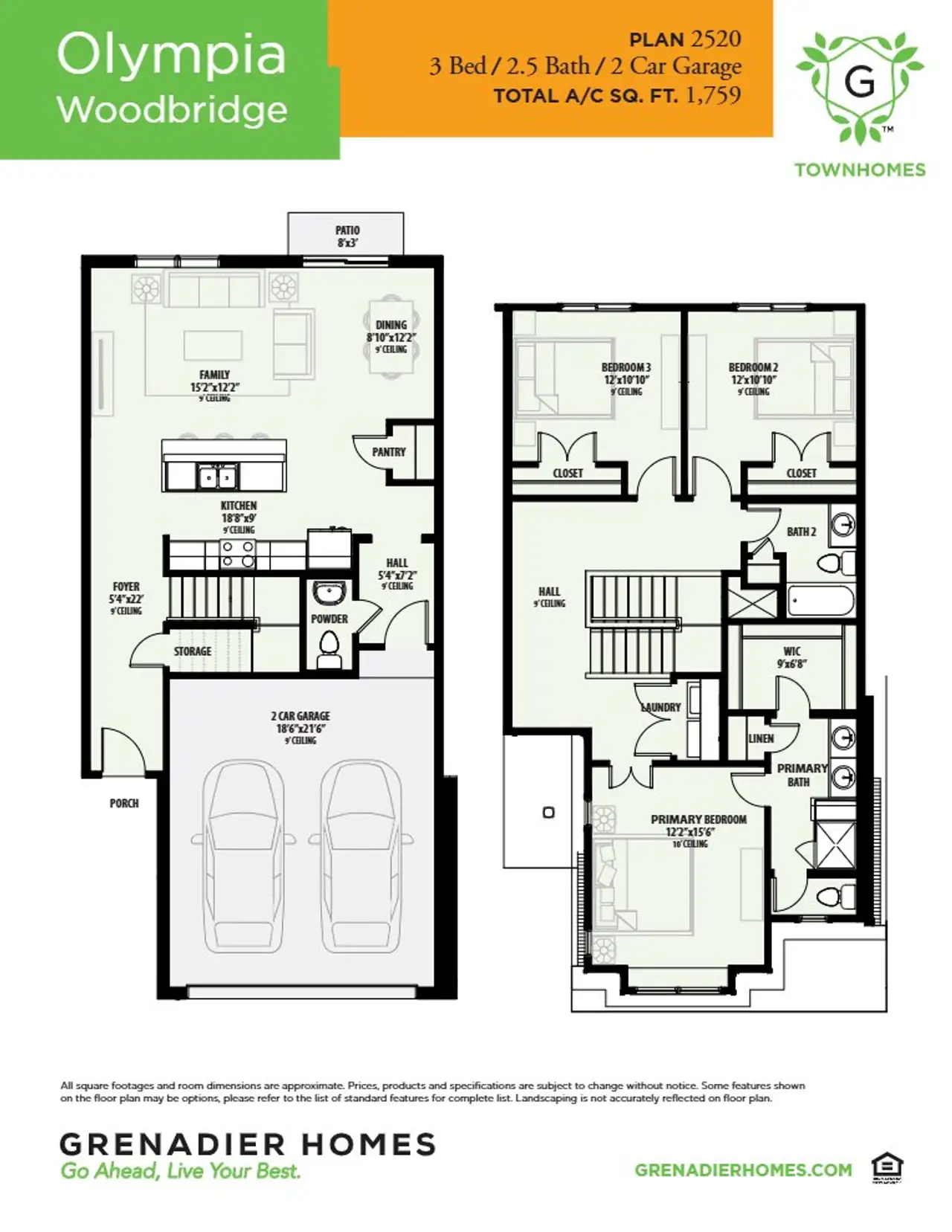2D floor plan layout of this home in Woodbridge, Wylie, TX (Image 2).