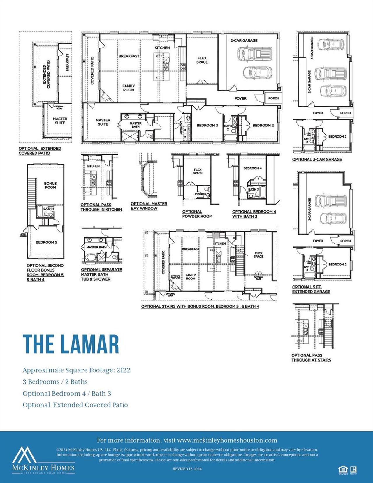 2D floor plan layout of this home in River Ranch Meadows, Dayton, TX (Image 2).