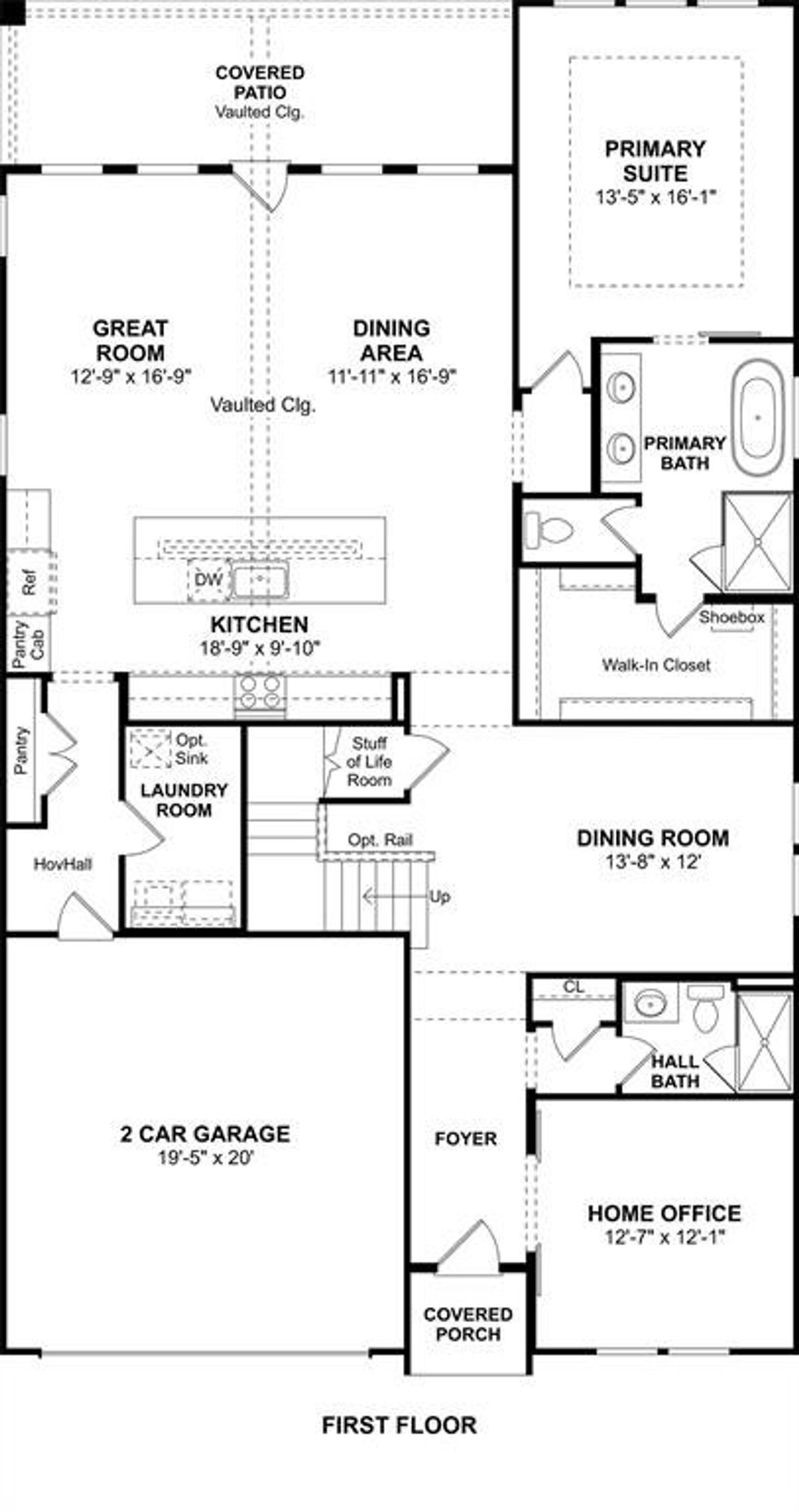 2D floor plan layout of this home in Heritage Ranch, Sherman, TX (Image 2). 2D floor plan layout of this home in Heritage Ranch, Sherman, TX (Image 2).