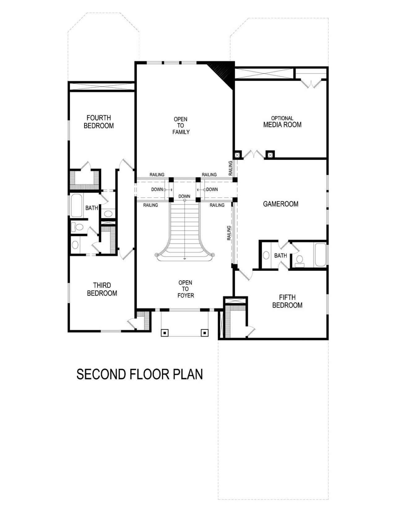 2D floor plan layout of this home in LeTara, Haslet, TX (Image 2). 2D floor plan layout of this home in LeTara, Haslet, TX (Image 2).