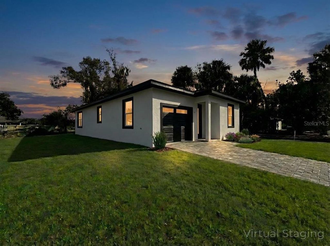Exterior details and patio area of a home in , Sanford (Image 2).