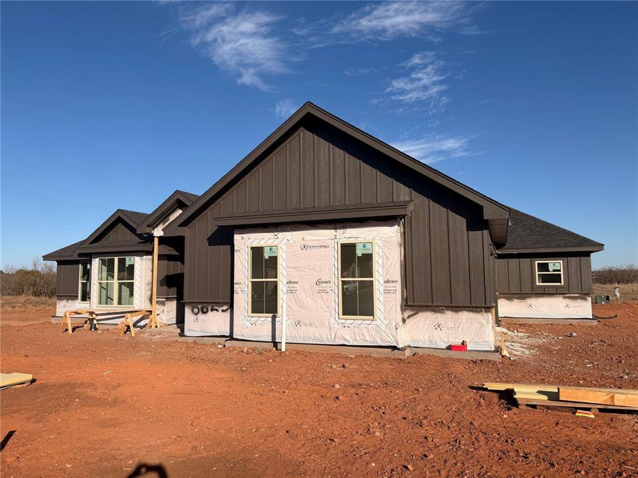 In-progress construction of a new home in , Abilene, TX (Image 2).