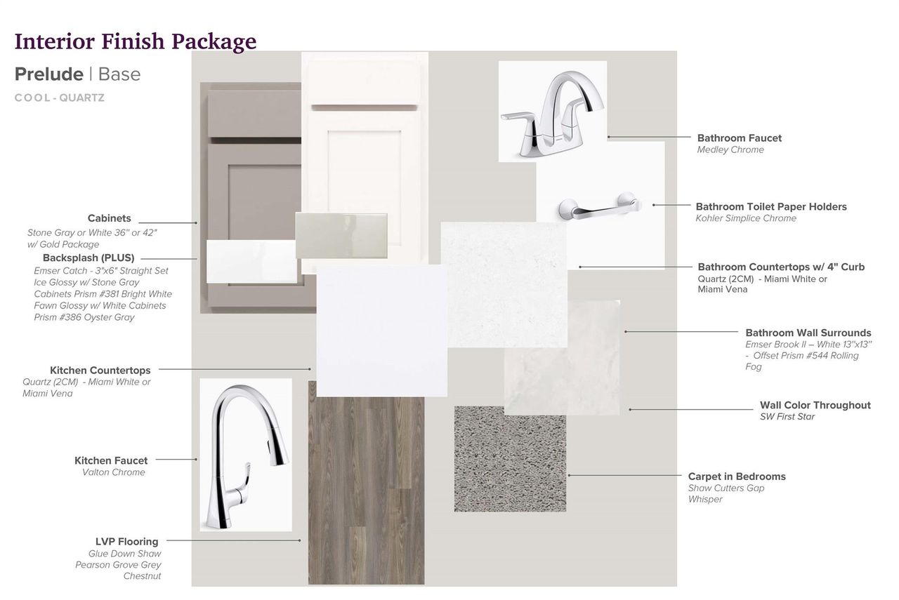 Sample of building materials used in homes in Cloverdale, Houston (Image 2).
