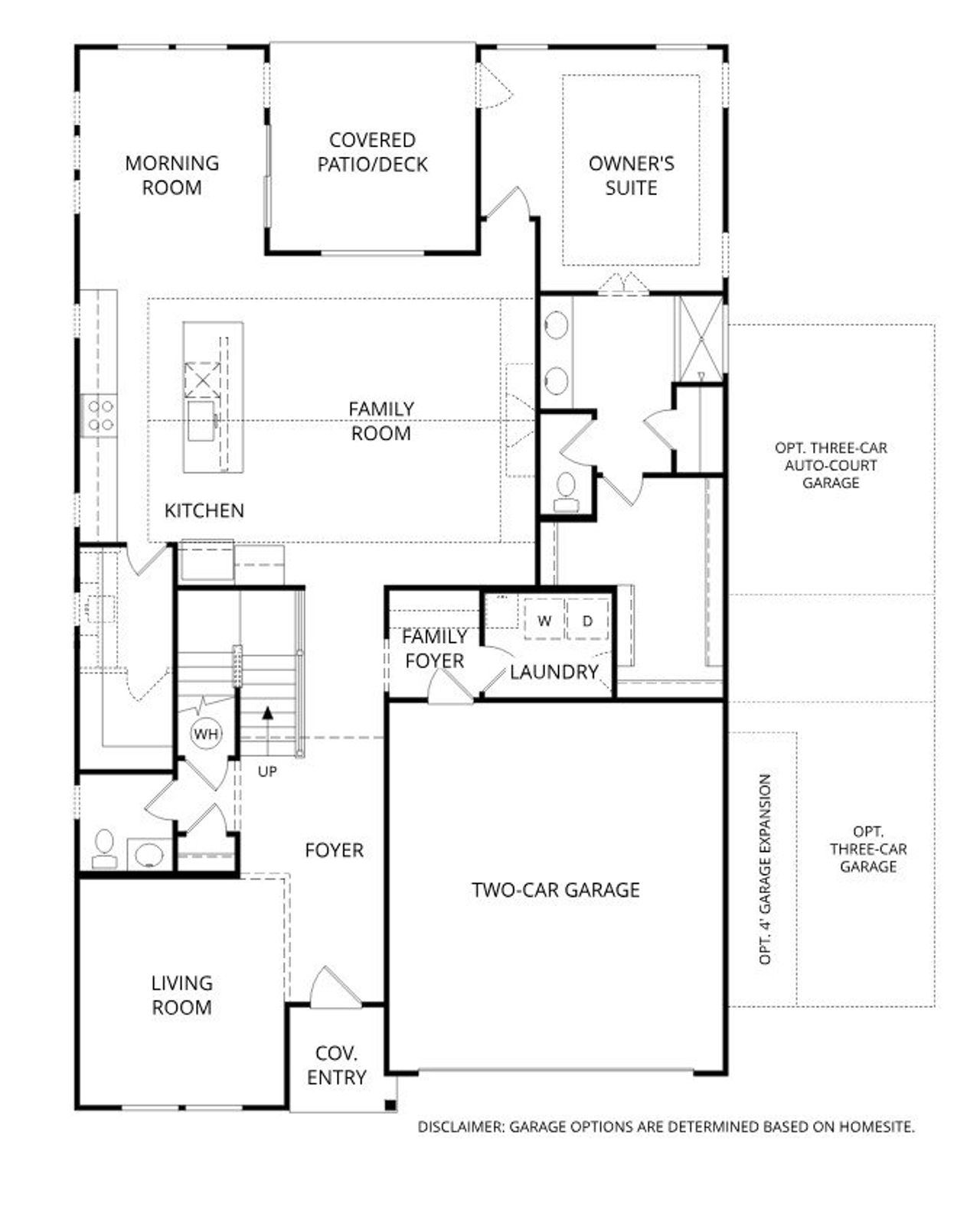 2D floor plan layout for the Ivy by Fischer Homes in Savannah Lakes, Hiram, GA (Image 2). 2D floor plan layout for the Ivy by Fischer Homes in Savannah Lakes, Hiram, GA (Image 2).