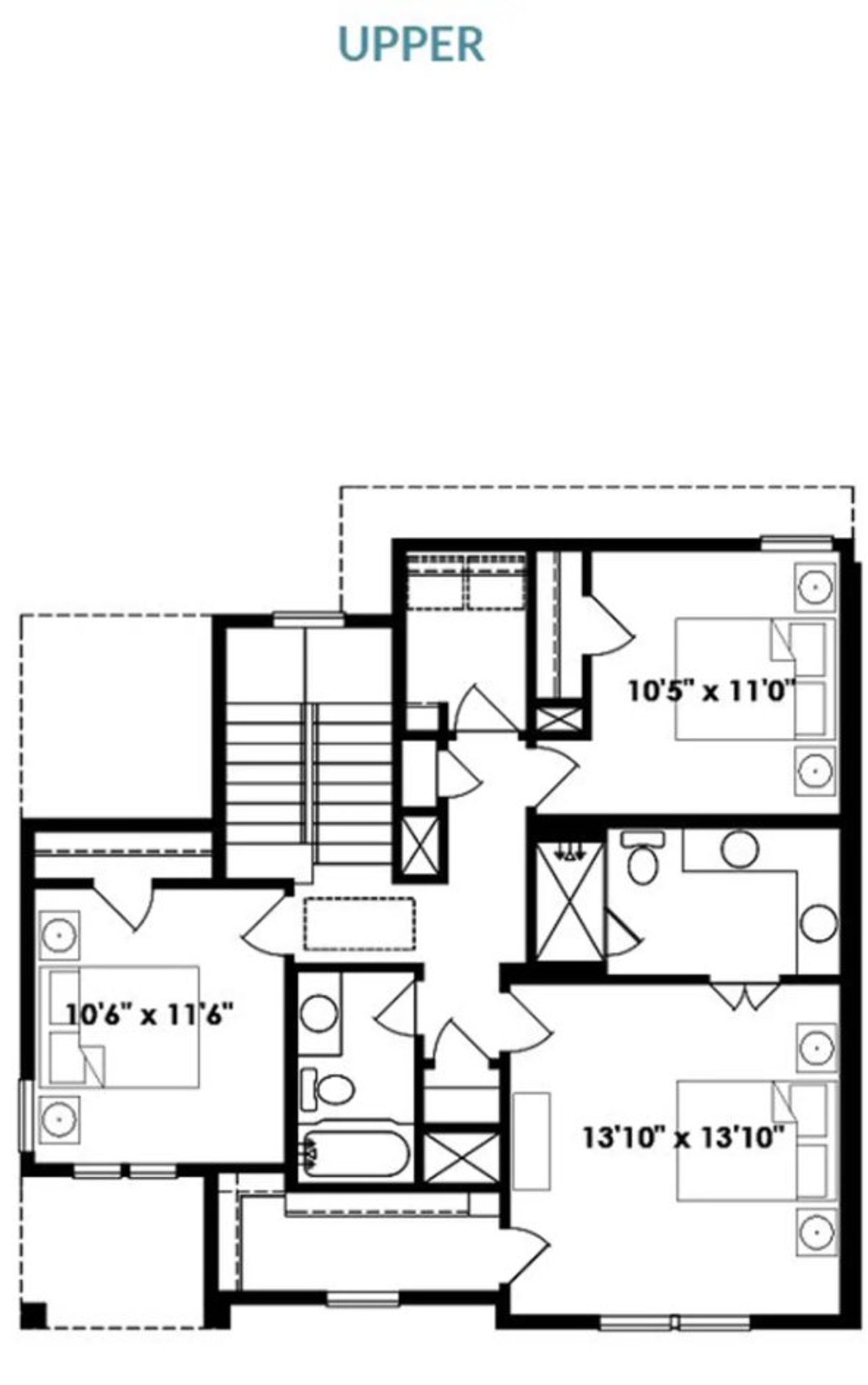 2D floor plan layout for the Lotus by Homes by Avi in The Poppy at Vista Vera, Georgetown, TX (Image 2). 2D floor plan layout for the Lotus by Homes by Avi in The Poppy at Vista Vera, Georgetown, TX (Image 2).