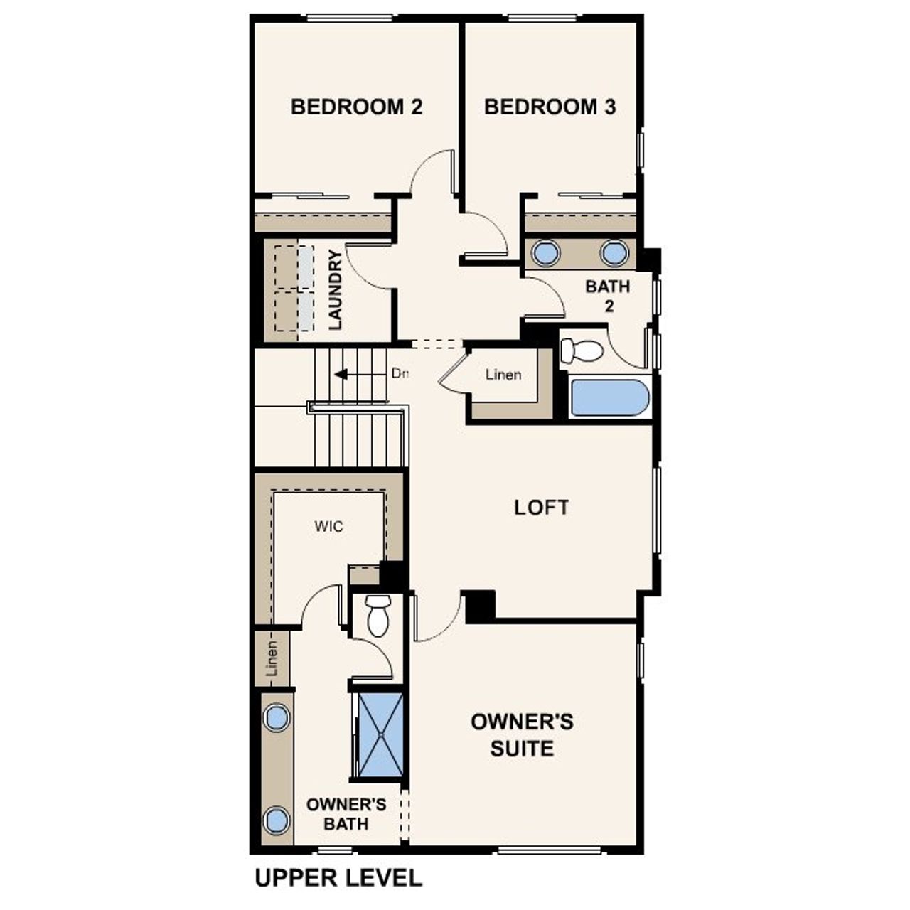 2D floor plan layout for the Two by Century Communities in Union Heights, Flowery Branch, GA (Image 2). 2D floor plan layout for the Two by Century Communities in Union Heights, Flowery Branch, GA (Image 2).