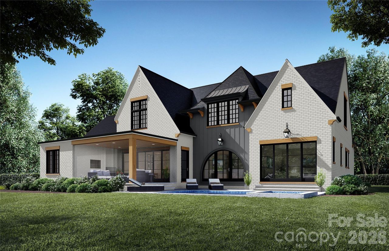 Front exterior of a new home in , Marvin, NC, highlighting curb appeal (Image 2).