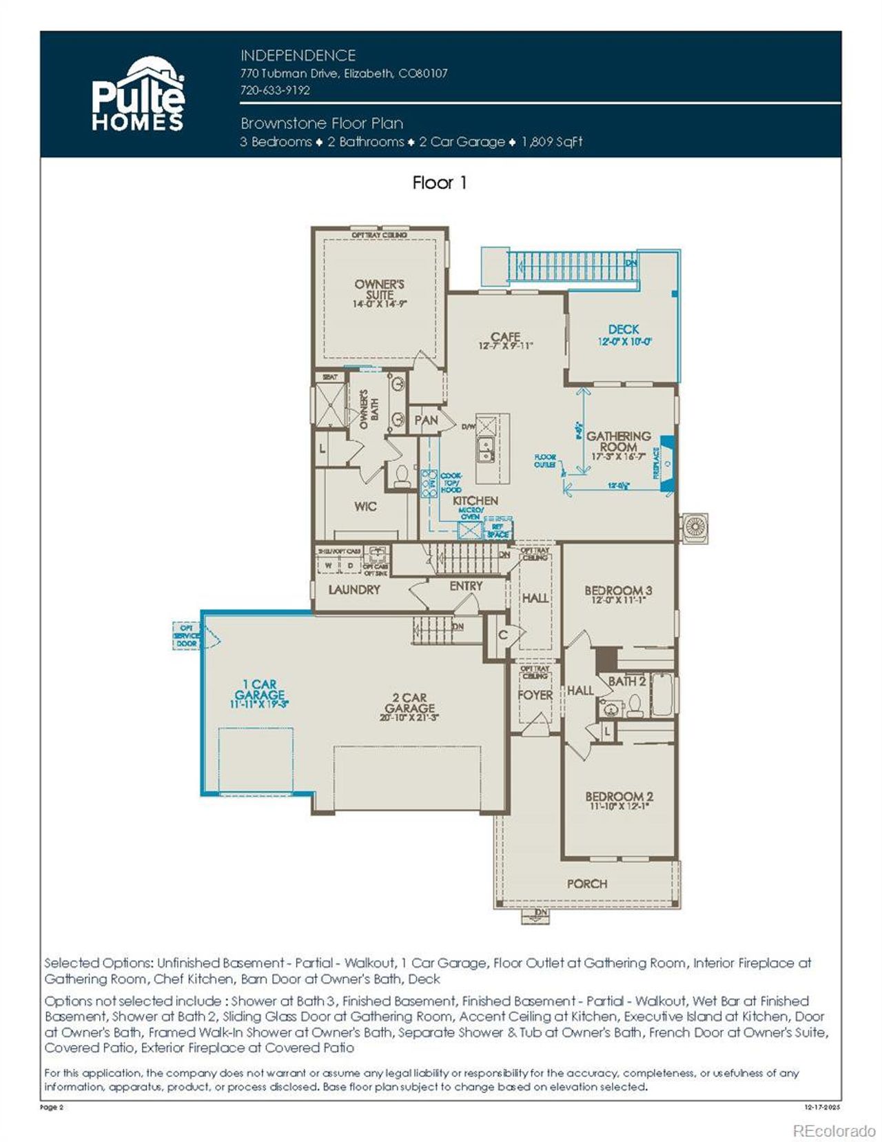 Main Level Floorplan