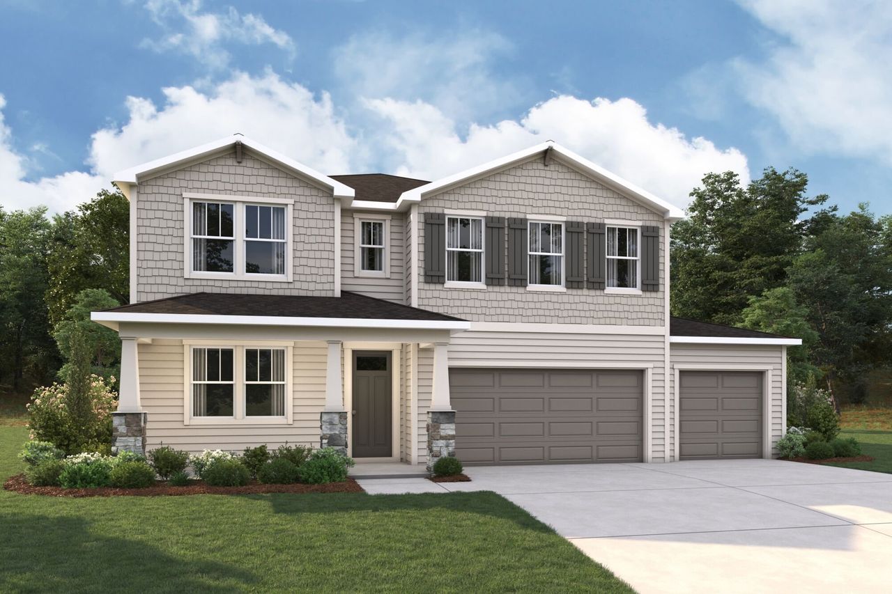 Representative exterior photo of a completed home built from the Emerson by Mattamy Homes in RiverTown, St. Johns, FL (Image 2).