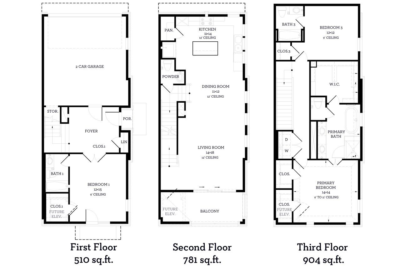 2D floor plan layout of this home in Cottage Grove Lake, Houston, TX (Image 2).
