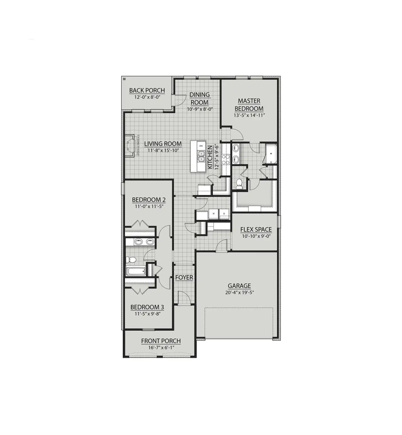 Jepson I II | DSLD Homes | Floorplan