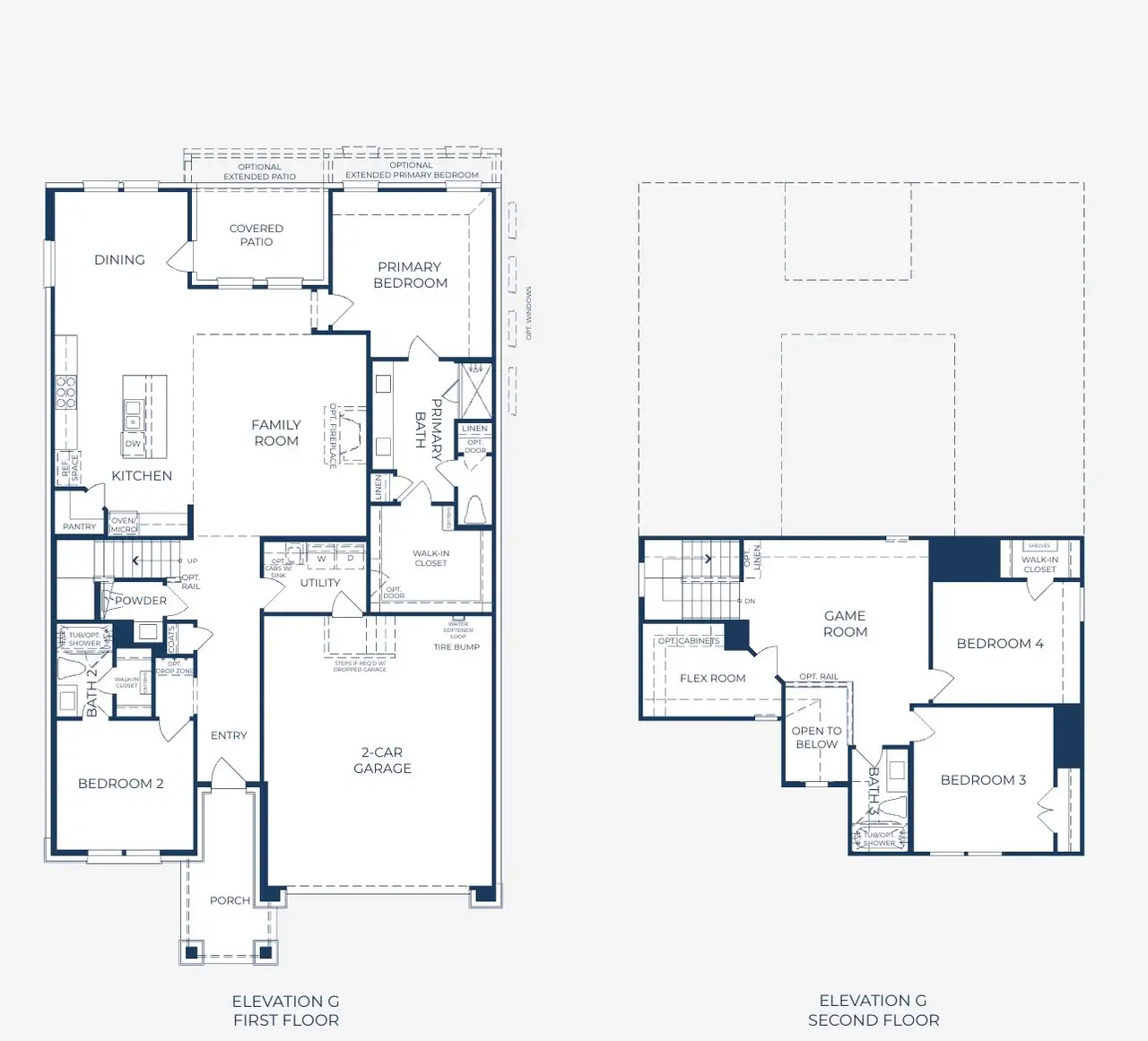 2D floor plan layout of this home in Sage Hollow, Kyle, TX (Image 2). 2D floor plan layout of this home in Sage Hollow, Kyle, TX (Image 2).