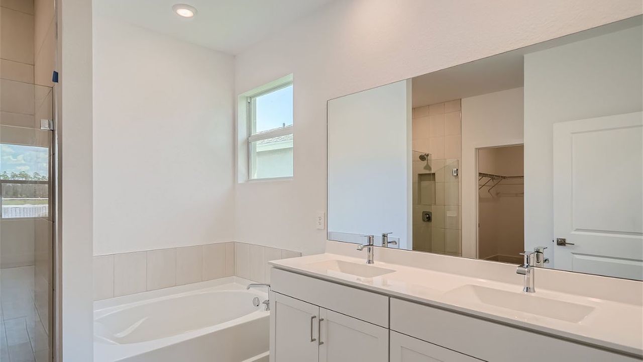 Furnished interior view inside a new home in Preserves at Park Trace, Stuart (Image 2).