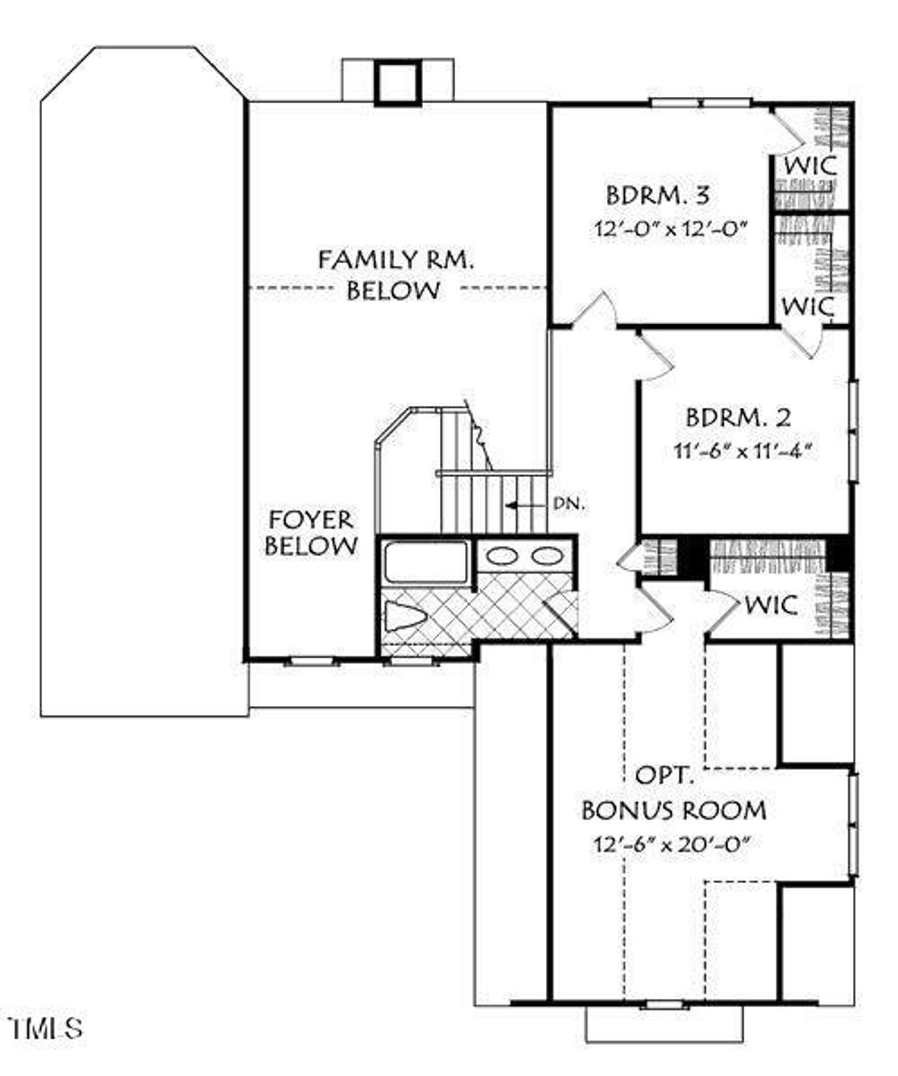 Second Level Floorplan