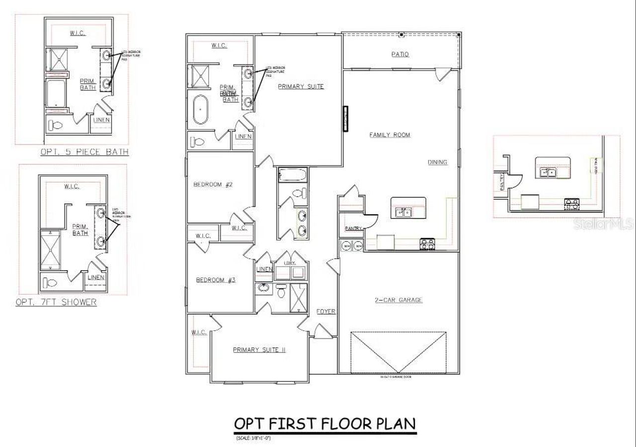 2D floor plan layout of this home in Conner Springs, Social Circle, GA (Image 2).