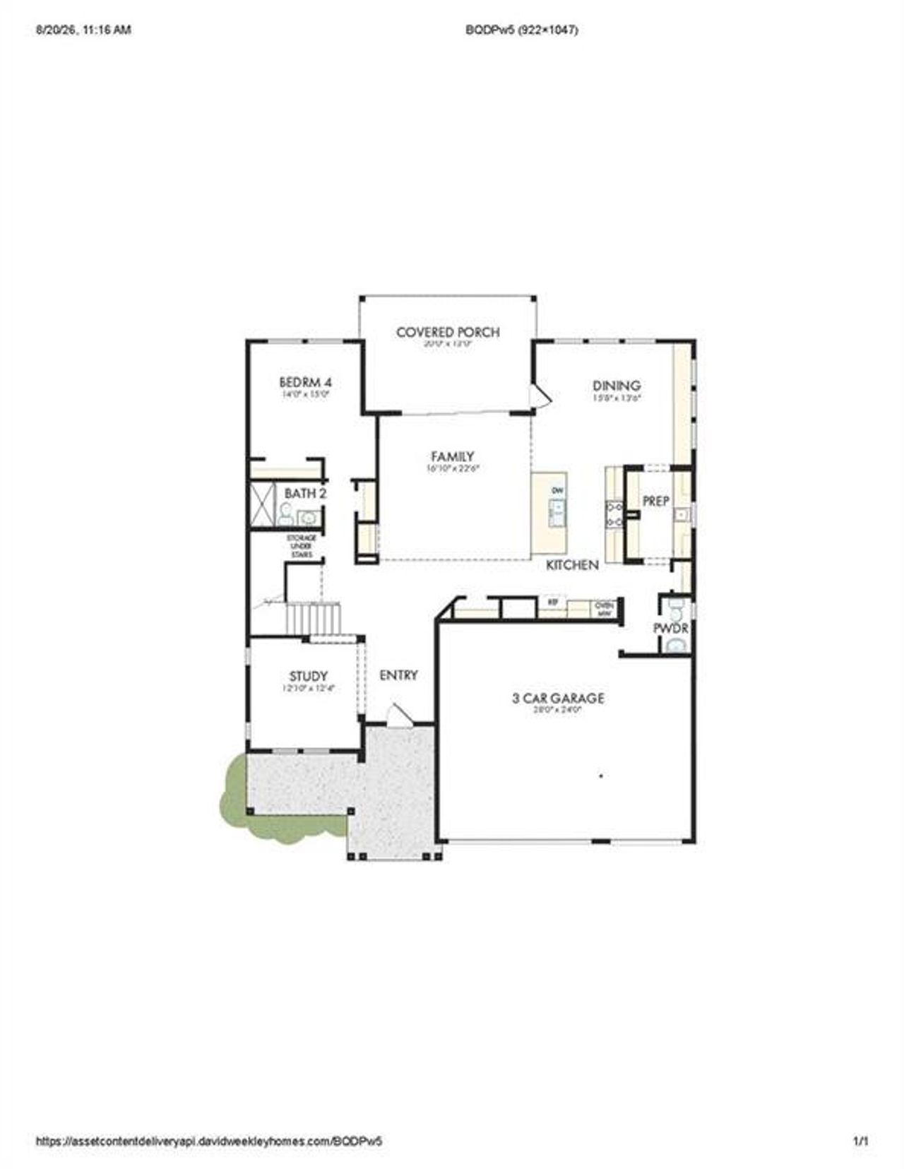 2D floor plan layout of this home in Havencroft, Woodstock, GA (Image 2). 2D floor plan layout of this home in Havencroft, Woodstock, GA (Image 2).