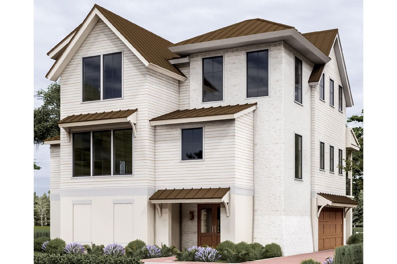 Front exterior of a new home in , Charleston, SC, highlighting curb appeal (Image 2).