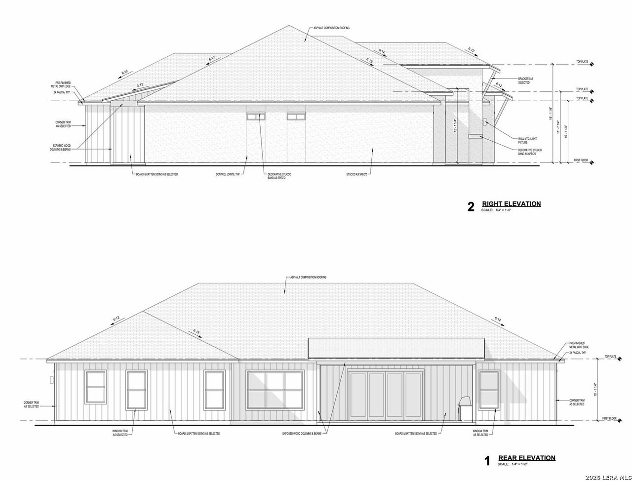 Exterior rendering of this home design in , Boerne, TX (Image 2). Exterior rendering of this home design in , Boerne, TX (Image 2).