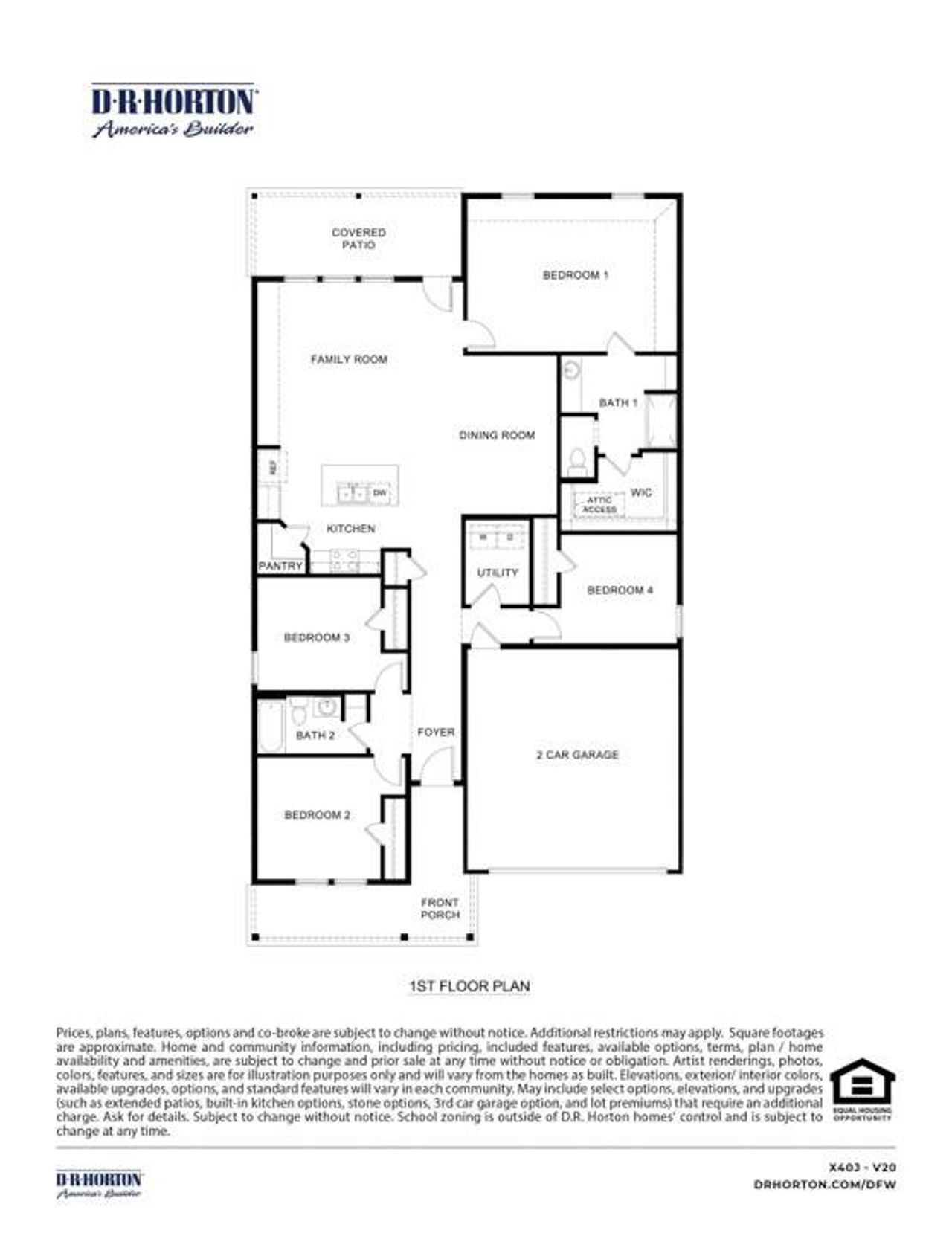 2D floor plan layout of this home in Blaire Lake, Tyler, TX (Image 2). 2D floor plan layout of this home in Blaire Lake, Tyler, TX (Image 2).