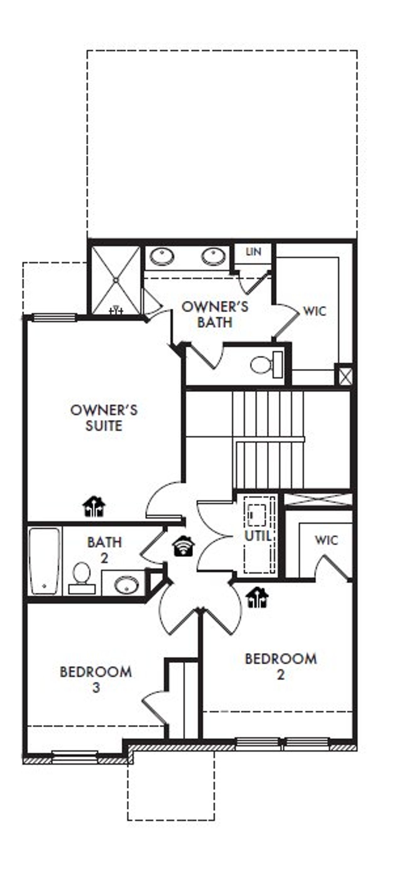2D floor plan layout of this home in Sanger Circle, Sanger, TX (Image 2). 2D floor plan layout of this home in Sanger Circle, Sanger, TX (Image 2).