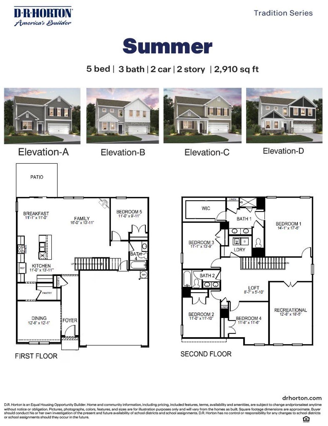 2D floor plan layout of this home in The Preserve at Kinsley, Jamestown, NC (Image 2). 2D floor plan layout of this home in The Preserve at Kinsley, Jamestown, NC (Image 2).