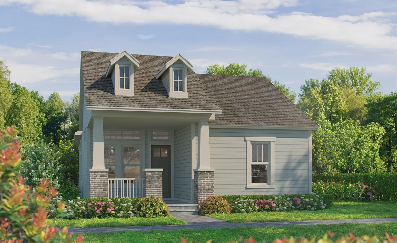 Representative exterior photo of a completed home built from the Marco by ICI Homes in Seven Pines, Jacksonville, FL (Image 2).