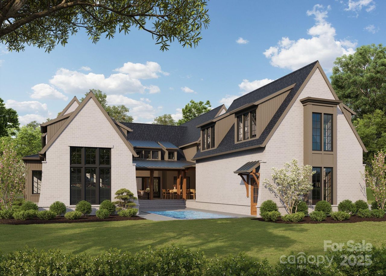 Front exterior of a new home in , Charlotte, NC, highlighting curb appeal (Image 2).