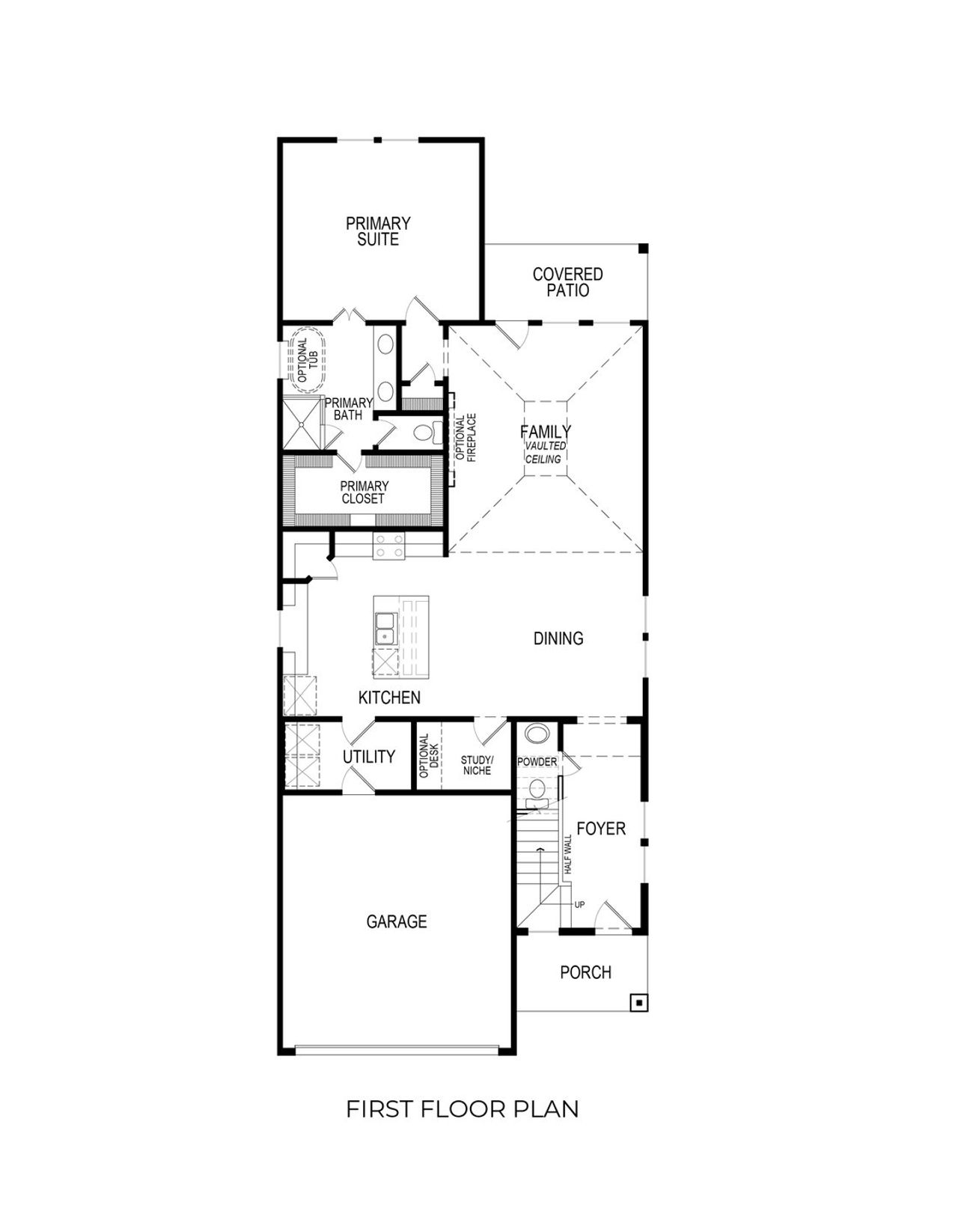 2D floor plan layout of this home in Oaklawn, Van Alstyne, TX (Image 2).