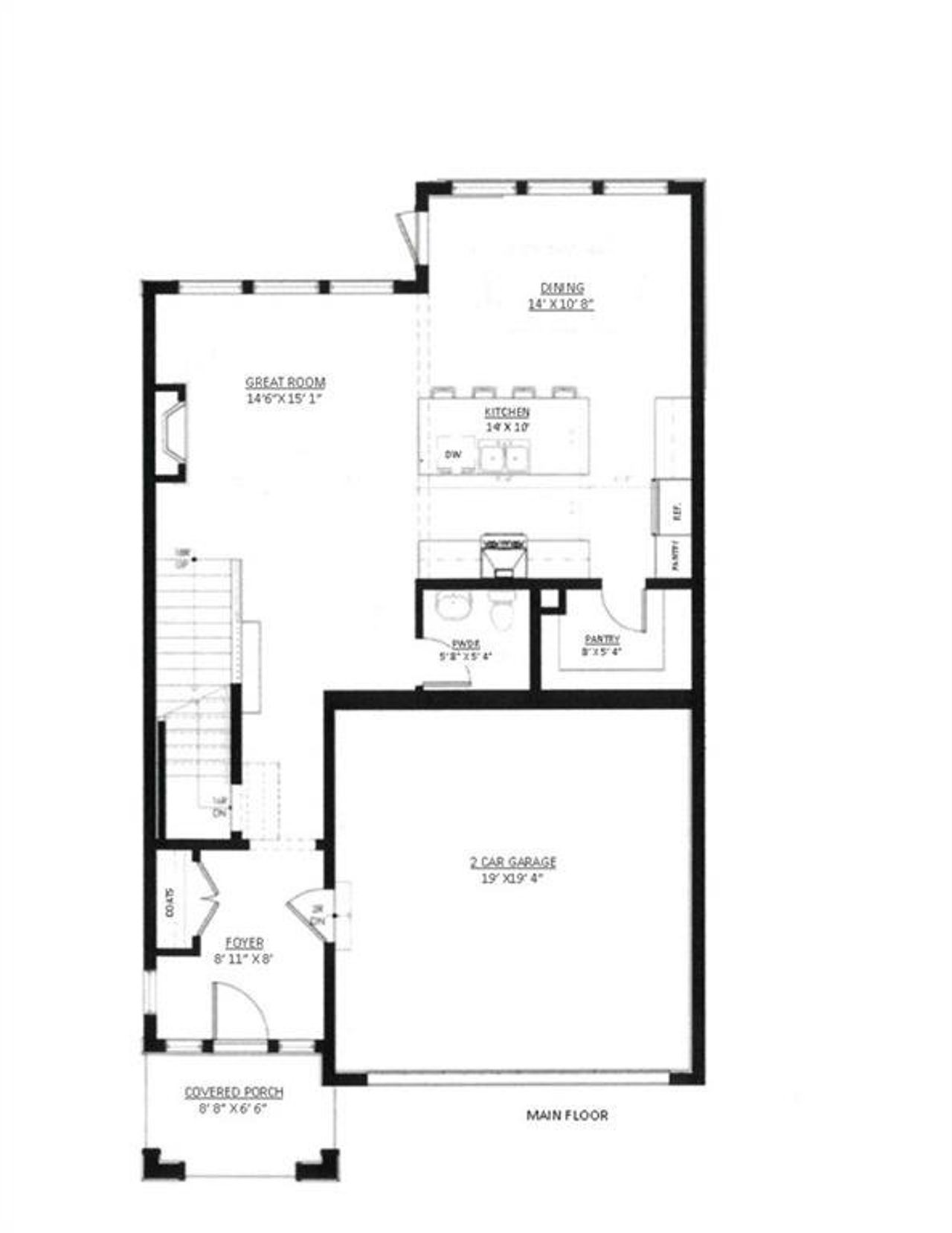 2D floor plan layout of this home in , Cartersville, GA (Image 2). 2D floor plan layout of this home in , Cartersville, GA (Image 2).