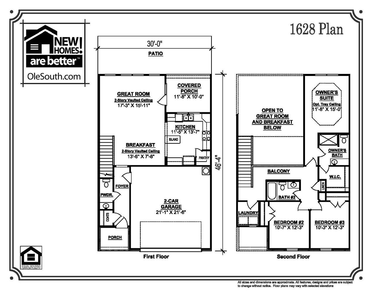 2D floor plan layout for the 1628 Park Place by Ole South in Park Place, Shelbyville, TN (Image 2). 2D floor plan layout for the 1628 Park Place by Ole South in Park Place, Shelbyville, TN (Image 2).