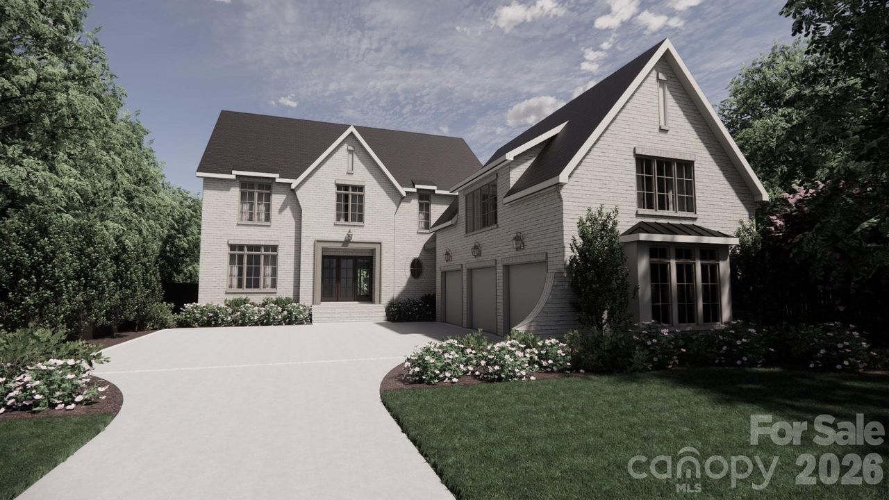 Front exterior of a new home in , Charlotte, NC, highlighting curb appeal (Image 2).
