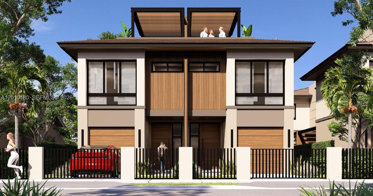 Front exterior of a new home in , Miami, FL, highlighting curb appeal (Image 2).