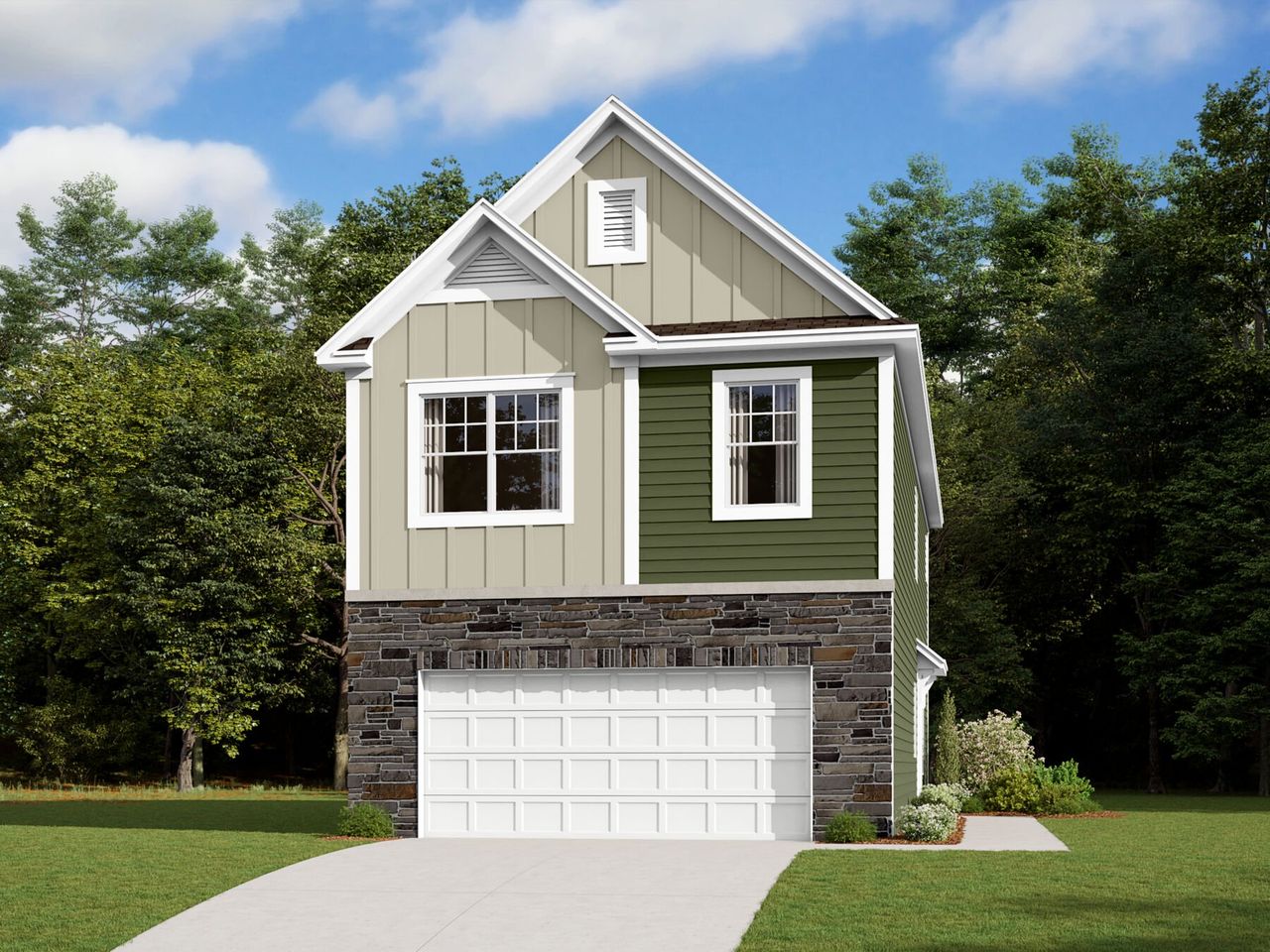 Catawba Elevation D Catawba Elevation D