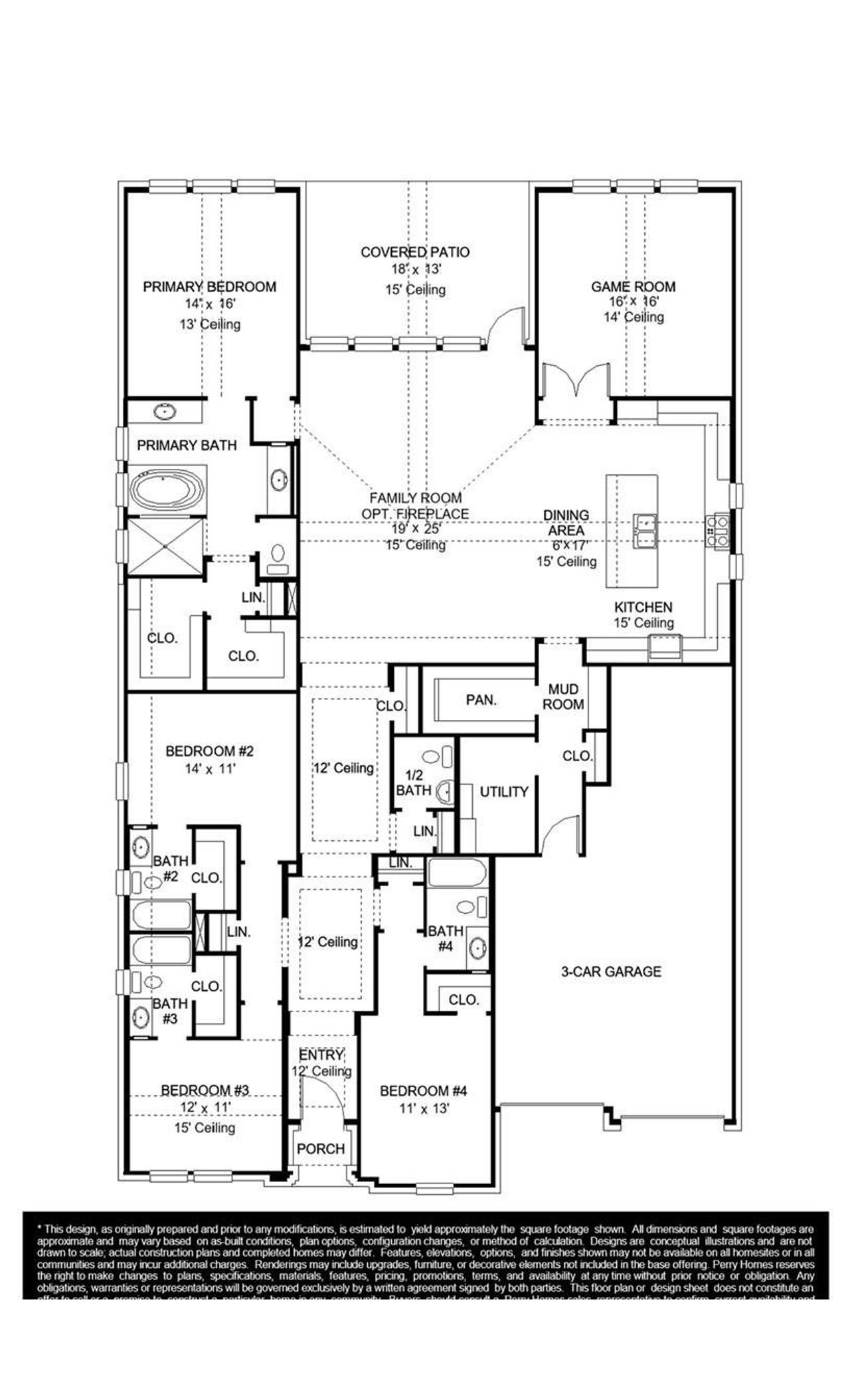 2D floor plan layout of this home in Everly, Hockley, TX (Image 2). 2D floor plan layout of this home in Everly, Hockley, TX (Image 2).
